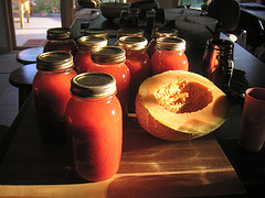 Canned Tomatoes and Cantalope