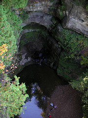 Wildcat Canyon from above