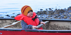 Solomon in the canoe