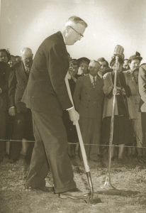 Groundbreaking for Prairie View was held Oct. 19, 1952. Photo provided.