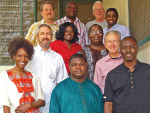 Sister Grace Pam, center, wearing red. MCC photo. 