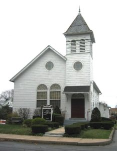 The current Whitehall Mennonite Church building.